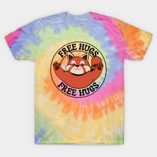 Free Hugs Red Panda T-Shirt